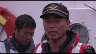 Straż Przybrzeżna ujawniła nagranie z uratowania kapitana zatopionego promu