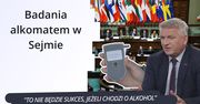 Alkomaty w Sejmie. "To nie będzie sukces"