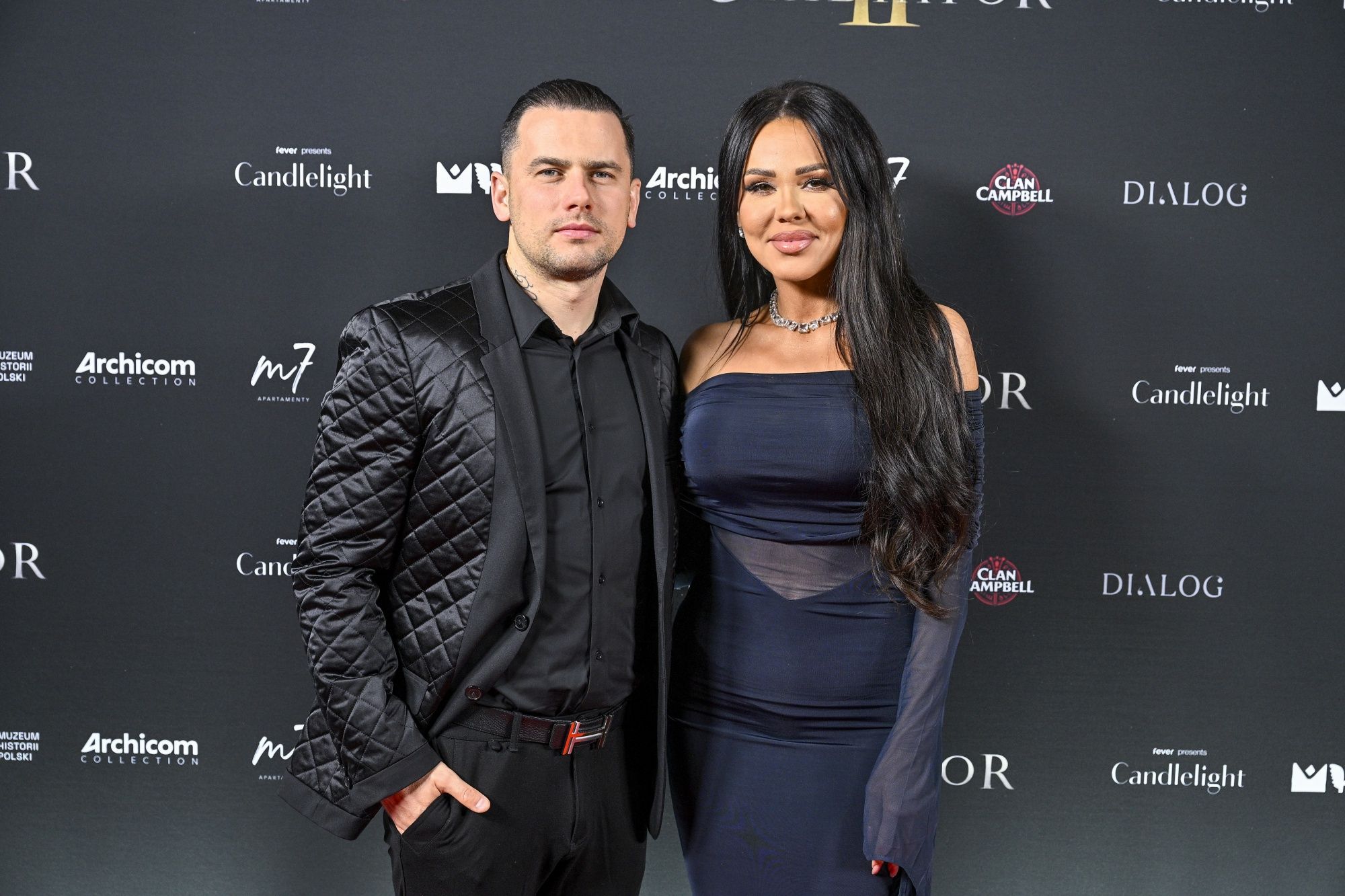 Sylwia Bomba i Grzegorz Collins