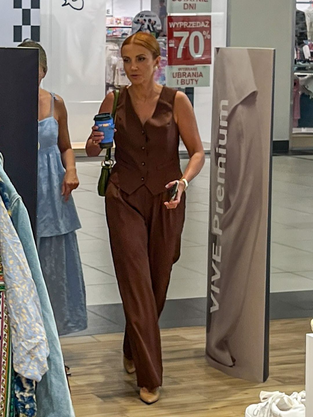 Kasia Zielińska na zakupach w lumpeksie
