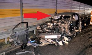 Wypadek na A1. Kierowca miał 1,7 promila. Sąd nie miał wątpliwości