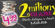 2 miliony książek po 4,99zł/szt. W Biedronce