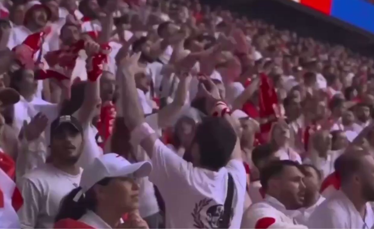 Georgian fans' anti-Putin chants air on Russian sports channel