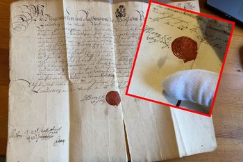 Policja odzyskała dokument z 1754 r. Niewiarygodne, gdzie był