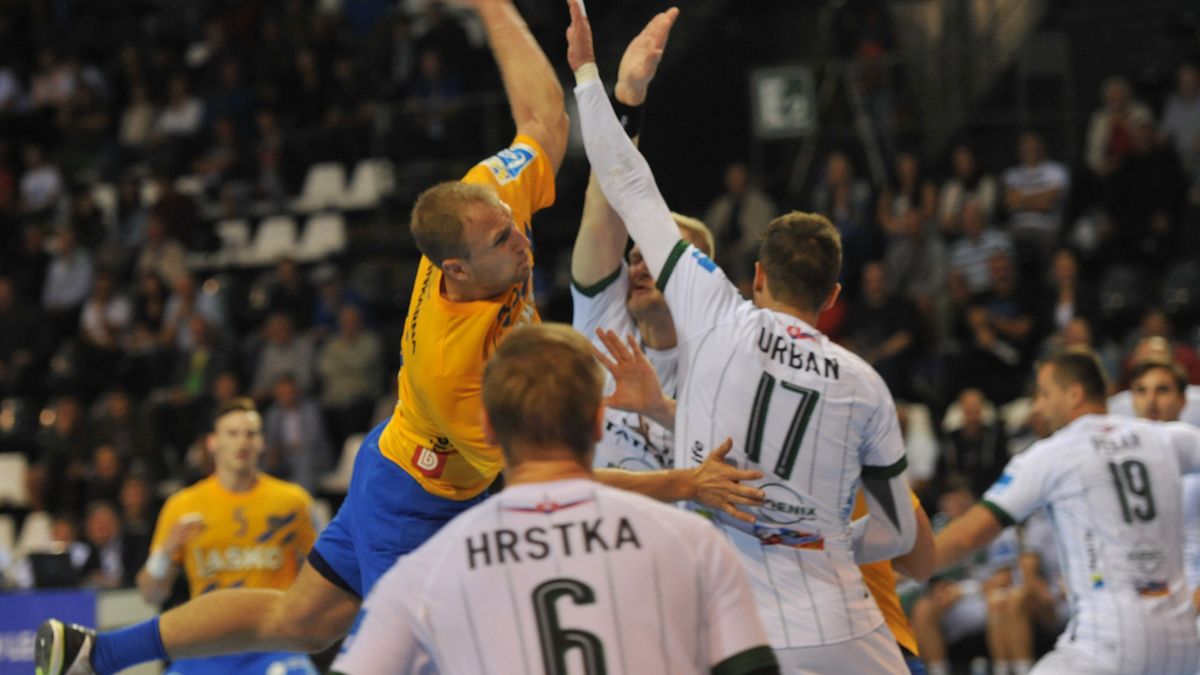 Materiały prasowe / GAZPROM LIGA SEHA / Na zdjeciu: Ziga Mlakar w barwach Celje