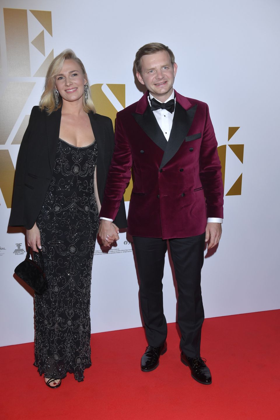 Rafał Zawierucha, Beata Wiśnicka - premiera filmu „Nie czas umierać”