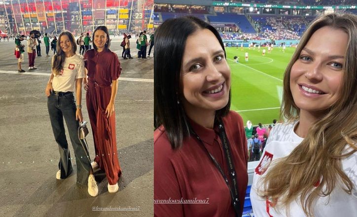 Ania z Mileną Lewandowską
