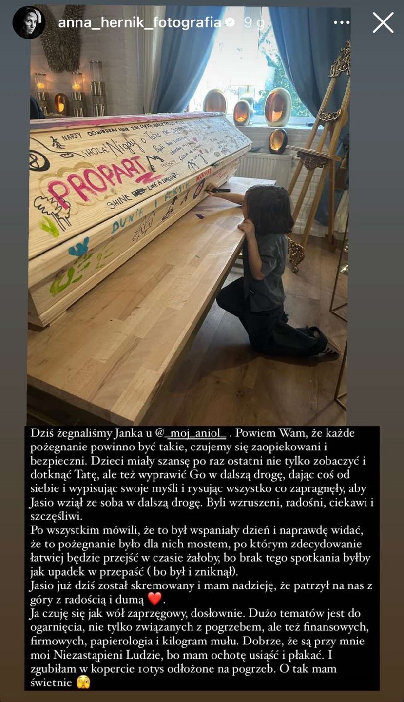 Pożegnanie Jana Hernika