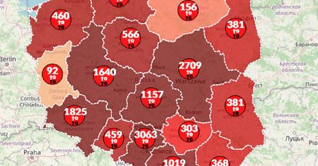 Koronawirus w Polsce. Ponad 15 tys. zarażonych. Rośnie liczba chorych na świecie [Mapa]