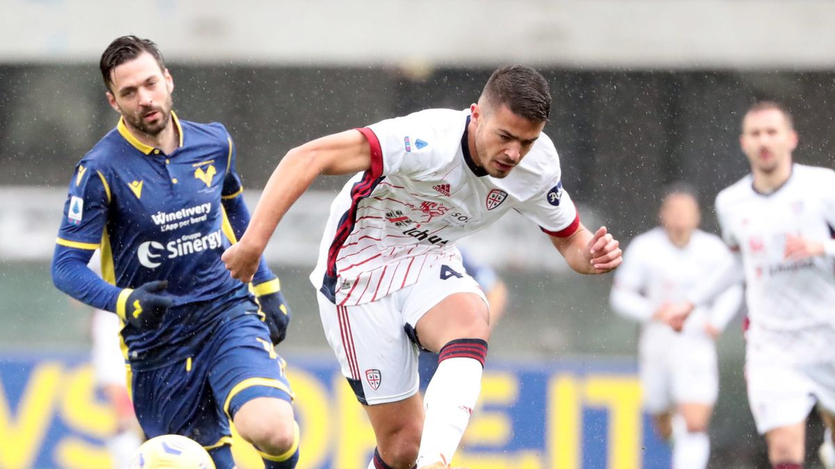 PAP/EPA / EMANUELE PENNACCHIO / Na zdjęciu: Samuel Di Carmine (z lewej) oraz Sebastian Walukiewicz (z prawej)