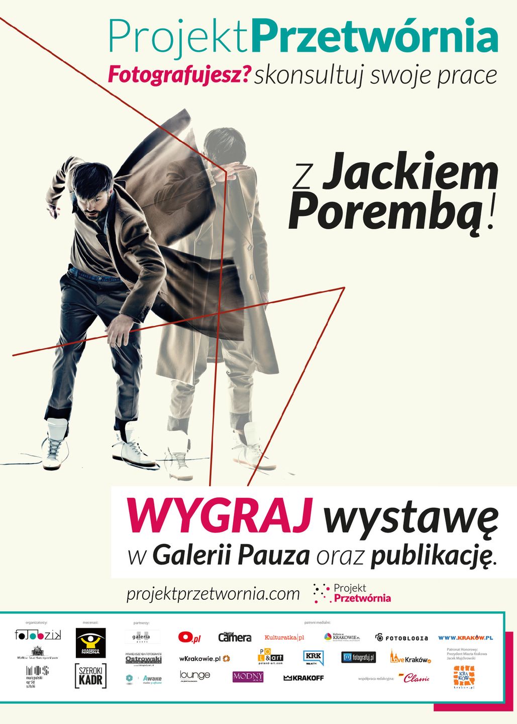 Projekt Przetwórnia. Skonsultuj zdjęcia z Jackiem Porembą i wygraj wystawę w Galerii Pauza 2
