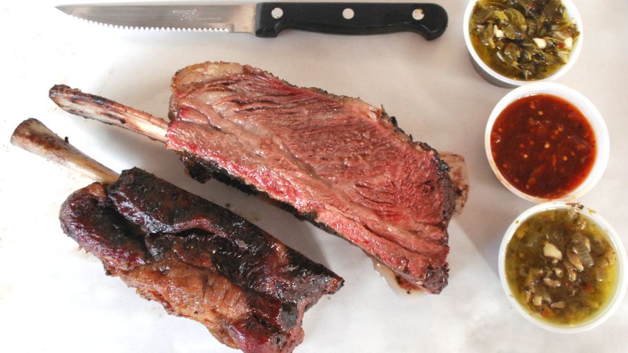 Opiekane żeberka wołowe (mięso i tłuszcz, III klasa mięsa)