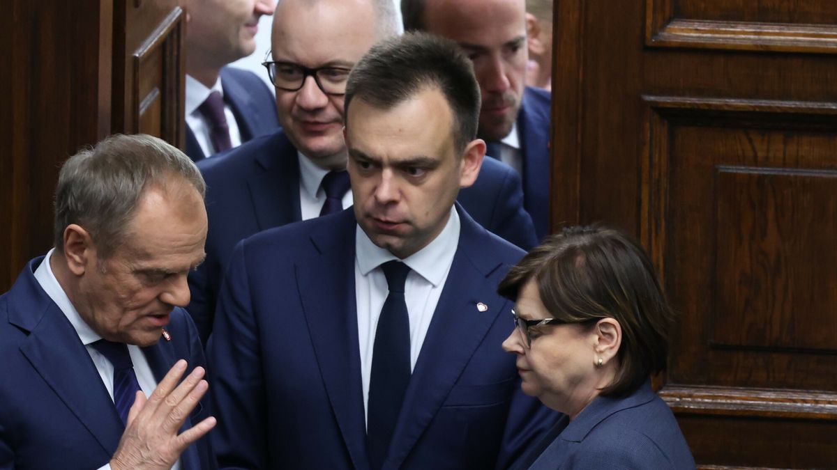 9. posiedzenie Sejmu X kadencji
10.04.2024 Warszawa 9. posiedzenie Sejmu X kadencji Fot. Jacek Dominski/REPORTER
N/z: Donald Tusk, Adam Bodnar, Andrzej Domanski, Izabela Leszczyna
Jacek Dominski/REPORTER