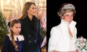 Księżniczka Charlotte oddała hołd księżnej Dianie. Wszyscy mówią o stylizacji 10-latki z koncertu kolęd (FOTO)