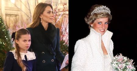 Księżniczka Charlotte oddała hołd księżnej Dianie. Wszyscy mówią o stylizacji 10-latki z koncertu kolęd (FOTO)