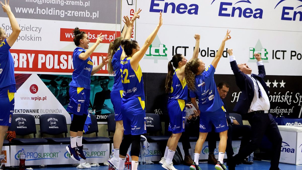 Zdjęcie okładkowe artykułu: WP SportoweFakty / Dawid Lis / Na zdjęciu: radość koszykarek Arki Gdynia