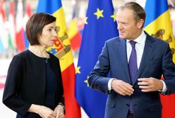 Obecna prezydentka Mołdawii wychodzi na prowadzenie. Tusk komentuje