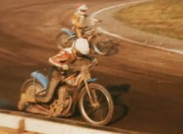 Zachowanych zdjęć Norbiego z Szeged - toru na którym nauczył się jeździć - jest ledwie kilka. Oto jedno z nich.