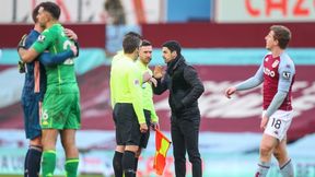 Mikel Arteta zabrał głos po przegranej z Aston Villą. "Praca sędziów nie może być wymówką"