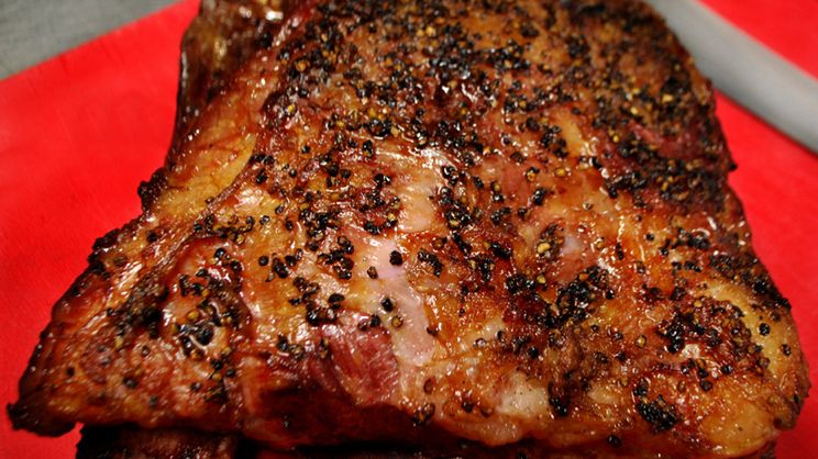 Pieczone żeberka wołowe (mięso i tłuszcz, I klasa mięsa)