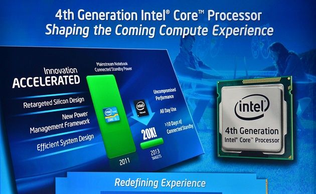 Intel Haswell procesor prezentacja IDF 2012