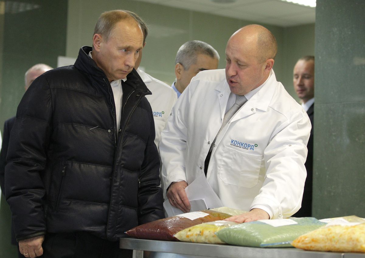 Zanim założył Grupę Wagnera, Prigożyn (na zdjęciu) był nazywany "kucharzem Putina". Zdjęcie z 2010 r.