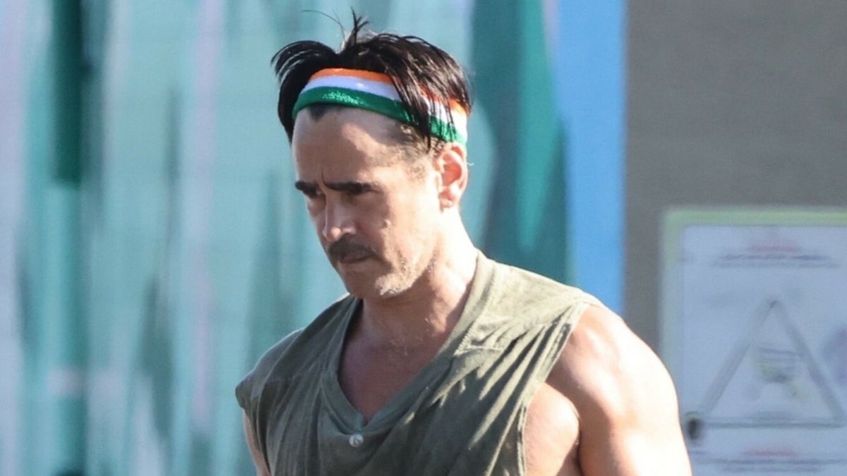 Colin Farrell na zakupach w Hollywood