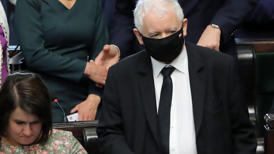 Jarosław Kaczyński w Sejmie 