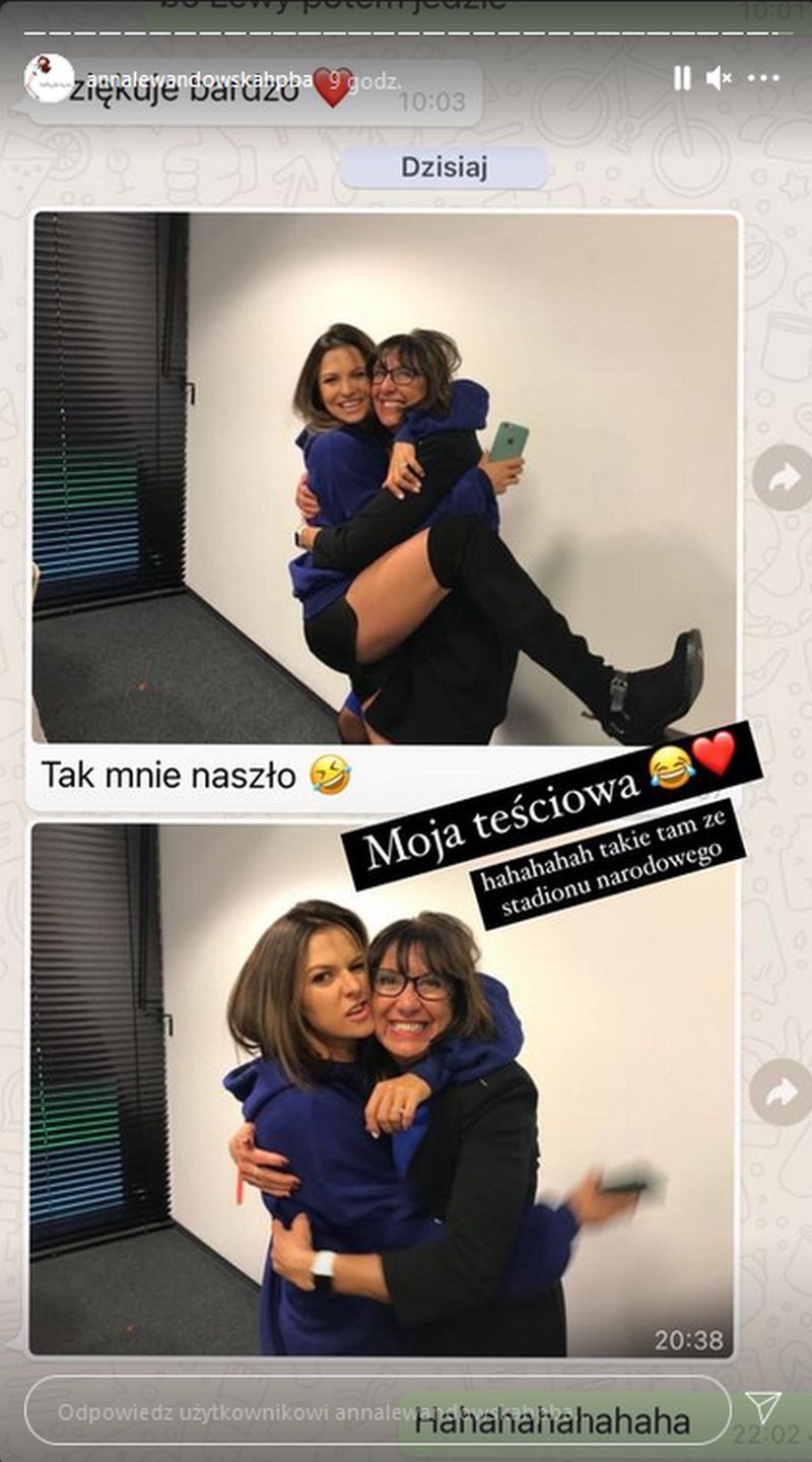 Anna Lewandowska i Iwona Lewandowska
