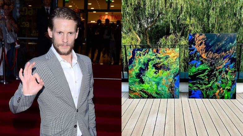 Sebastian Fabijański został malarzem