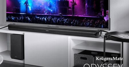 Kruger&Matz Odyssey to niedrogi soundbar z Dolby Atmos