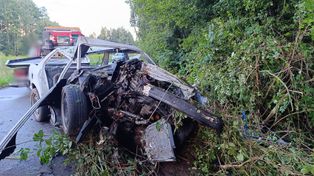 Przykory: Tragiczny wypadek. 30-latek zginął na miejscu