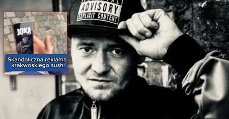 "Prosto od Joki z nieba". Skandaliczna reklama w Krakowie