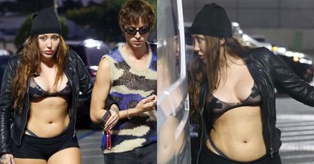 Ekstrawagancka Noah Cyrus świeci odsłoniętym BRZUCHEM w drodze na koncert. Stylowa?