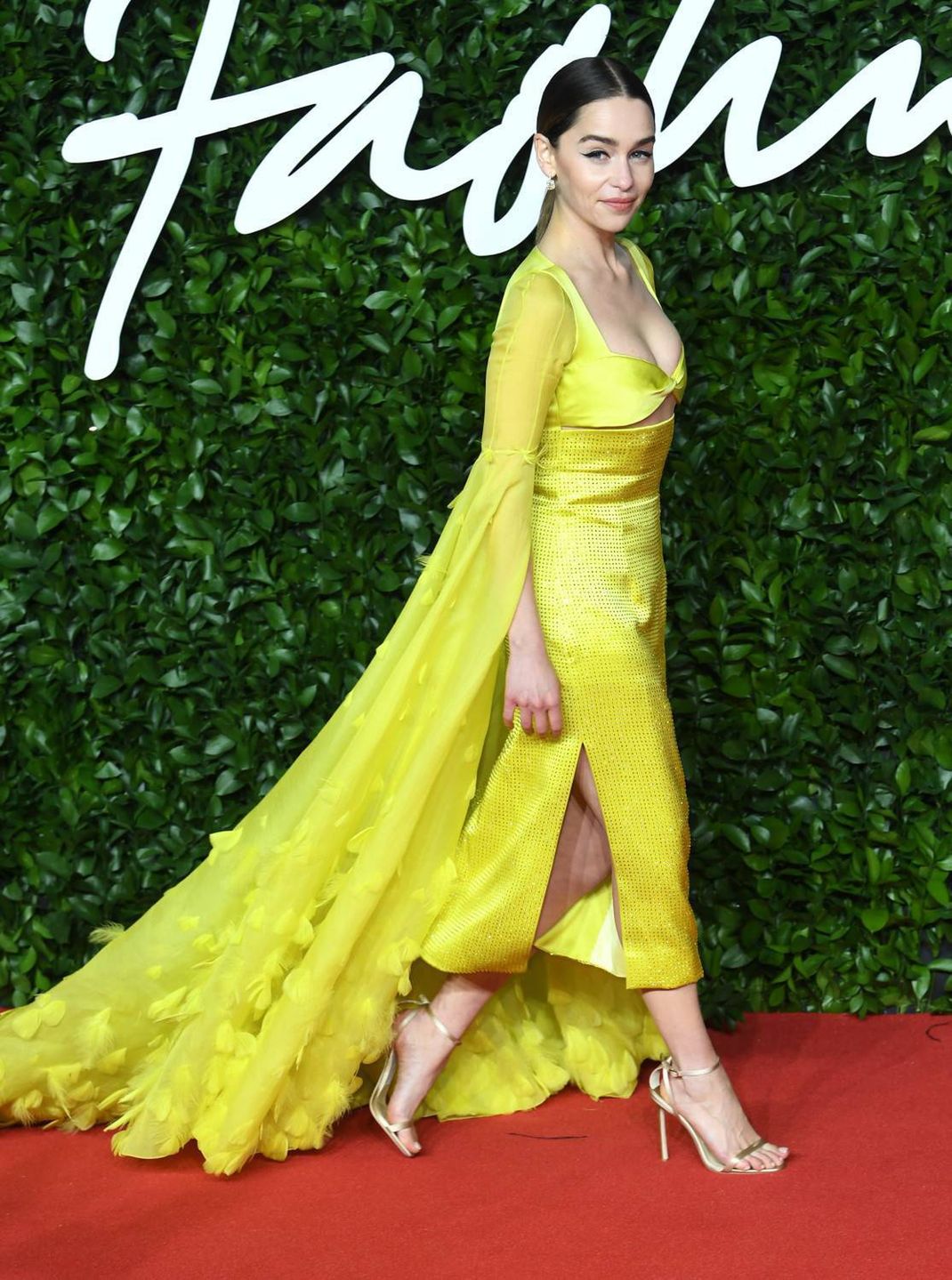 Emilia Clarke - British Fashion Awards 2019