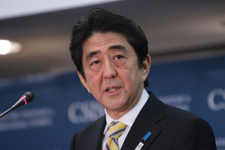 japoński premier Shinzo Abe