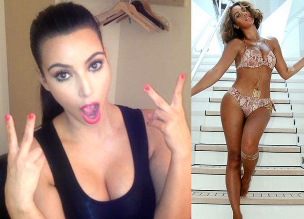 Kim Kardashian wyprzedziła Beyonce! Ma 44 MILIONY "FANÓW" na Instagramie...