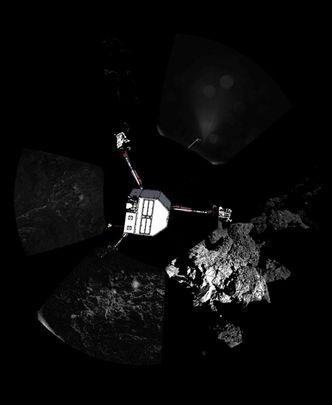 Lądownik Philae wylądował na komecie, ale misja będzie nieudana?