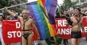 Wielka manifestacja homoseksualistów w Paryżu