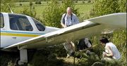 Wypadek awionetki, nie ma ofiar