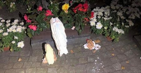 Uszkodzili figurę Maryi i grób zakonnicy. Proboszcz ma pewne podejrzenia