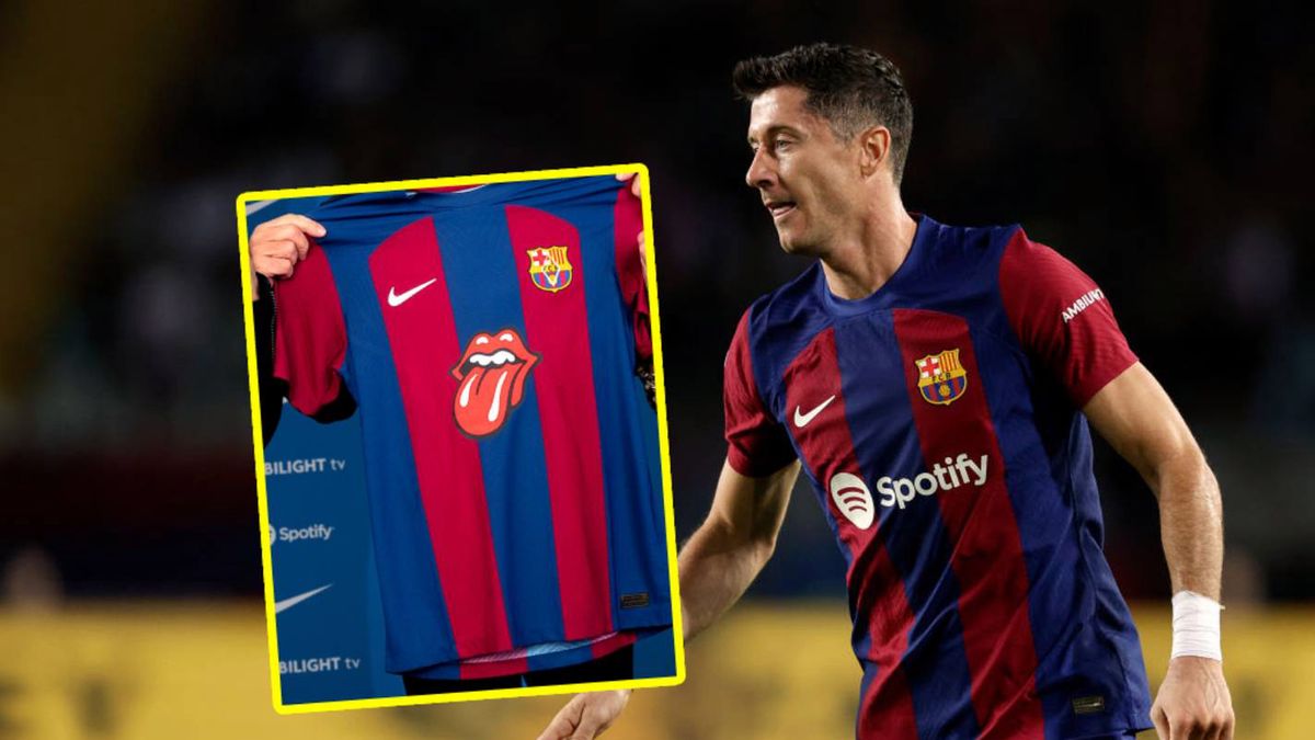 Zdjęcie okładkowe artykułu: Getty Images / David S.Bustamante/Soccrates oraz Twitter/FC Barcelona / Na zdjęciu: Robert Lewandowski i koszulka FC Barcelony na El Clasico
