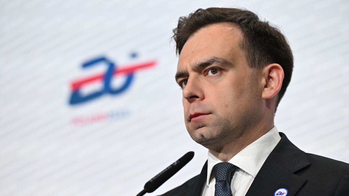 Minister finansów Andrzej Domański