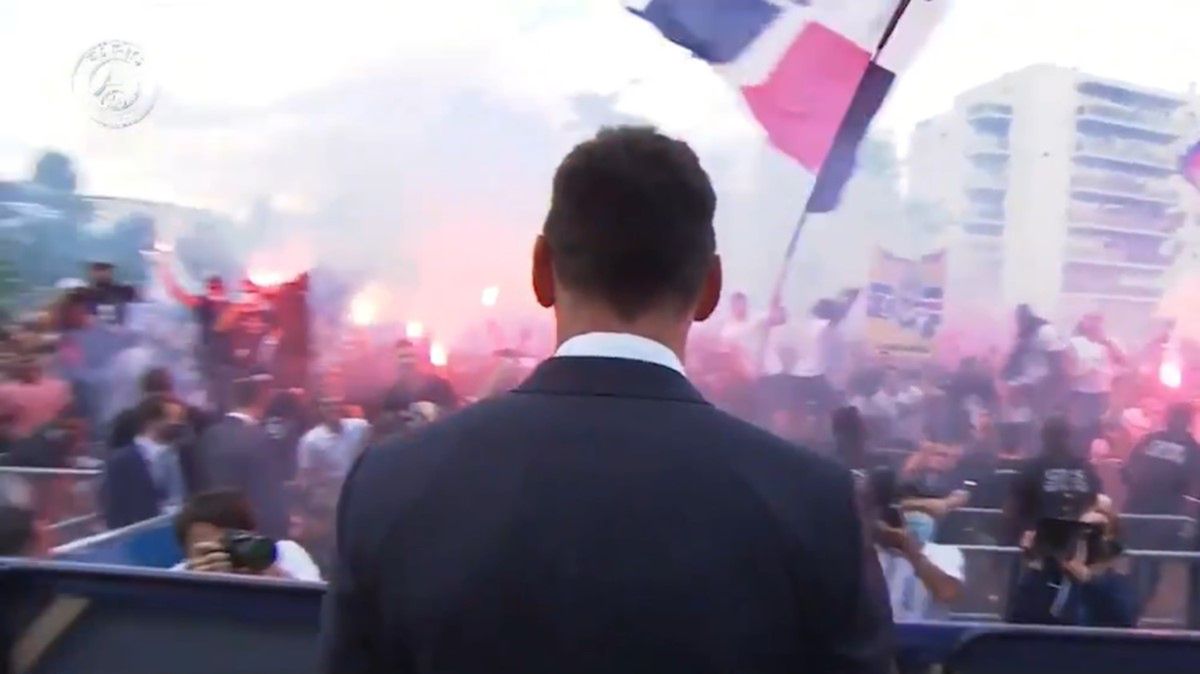 Twitter / PSG_inside / Na zdjęciu: Lionel Messi