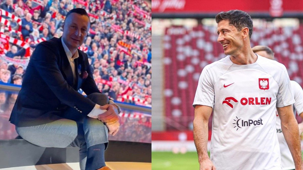 Tomasz Hajto i Robert Lewandowski