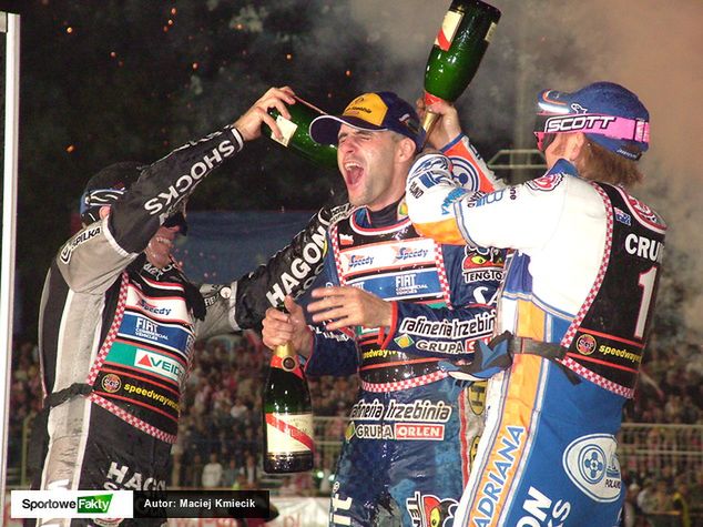 Tomasz Gollob - król bydgoskiego toru. Wygrywał tam Grand Prix m.in. w 2005 roku