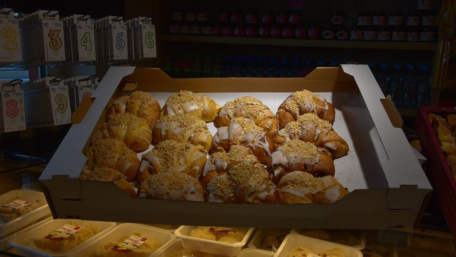 Rogale Świętomarcińskie wypieczone w wągrowieckiej cukierni