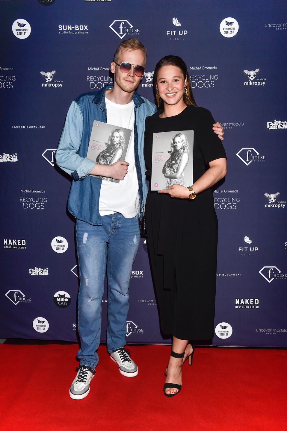 Michał Gromada, Anna Szymańczyk na wystawie Recycling Dogs