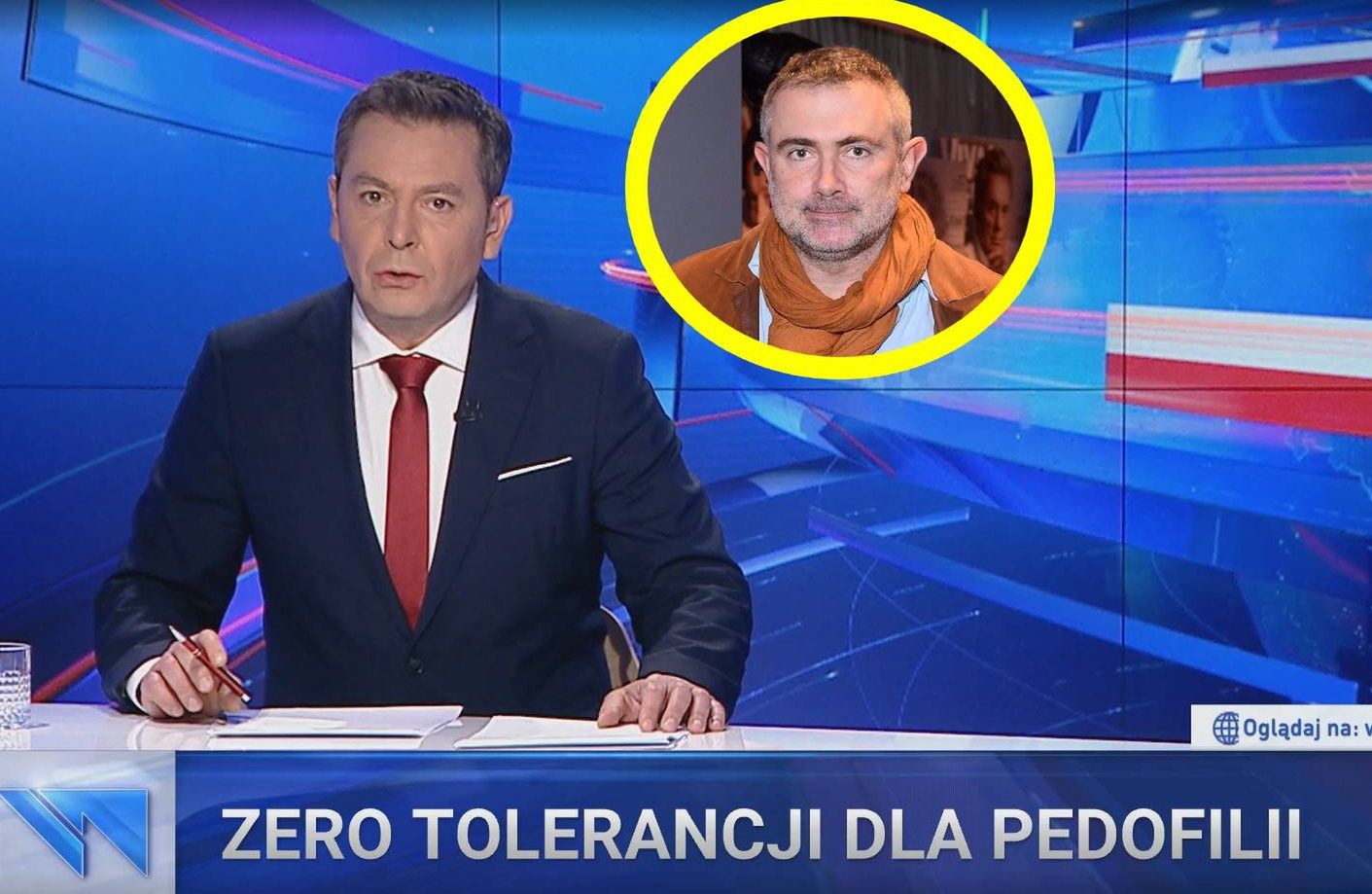 "Wiadomości" TVP przypomniały historię Marcina Kydryńskiego.