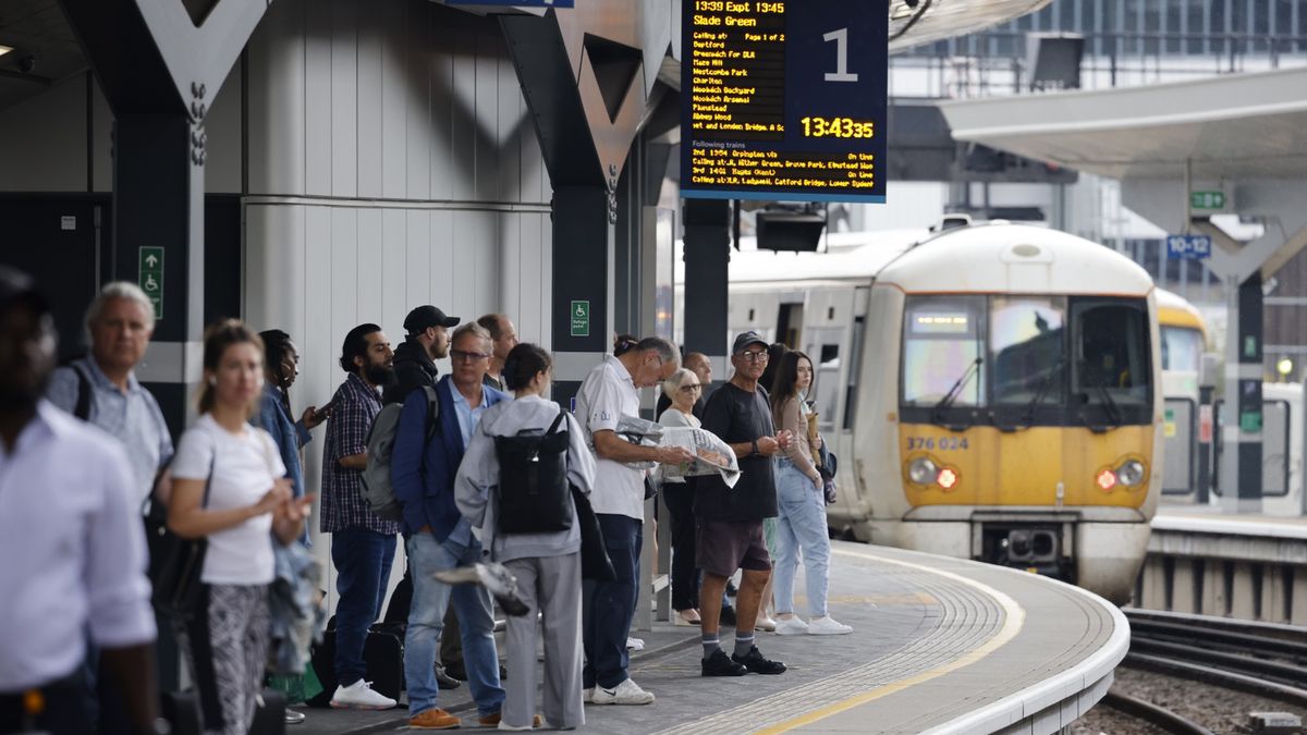 Strajk kolejarzy w Wielkiej Brytanii